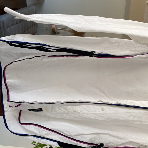 Rag & bone - button down white shirt with side opening details - Picture 3 of 7